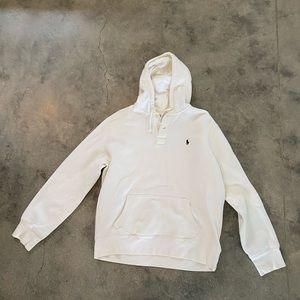 Thick white sweatshirt Polo by Ralph Lauren